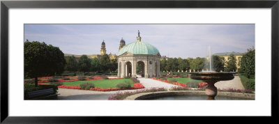 Gazebo In The Garden, Hofgarten, Munich, Germany by Panoramic Images Pricing Limited Edition Print image
