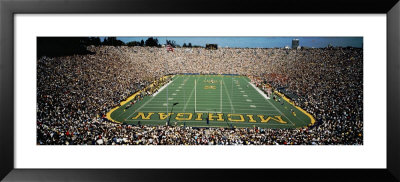 University Of Michigan Stadium, Ann Arbor, Michigan, Usa by Panoramic Images Pricing Limited Edition Print image
