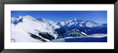 Alpine Scene In Winter, Switzerland by Panoramic Images Pricing Limited Edition Print image