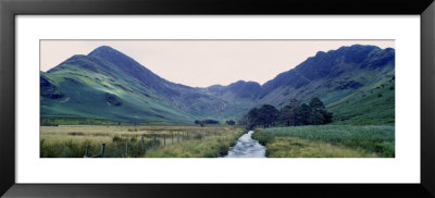 Stream Flowing Through A Landscape, Fleetwith Pike, Haystacks, Buttermere, England, United Kingdom by Panoramic Images Pricing Limited Edition Print image