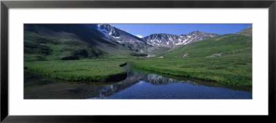 Mountains Surrounding A Stream, Hinterland, French Riviera, France by Panoramic Images Pricing Limited Edition Print image