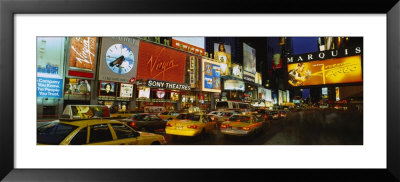 Times Square, Manhattan, New York City, New York State, Usa by Panoramic Images Pricing Limited Edition Print image