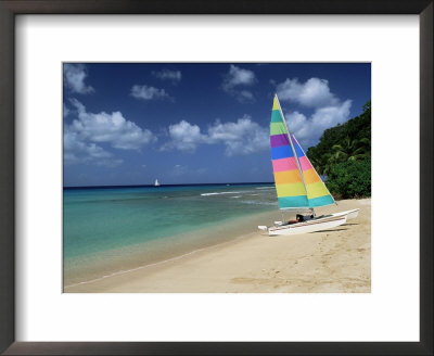 St. James Beach, Barbados, West Indies, Caribbean, Central America by John Miller Pricing Limited Edition Print image