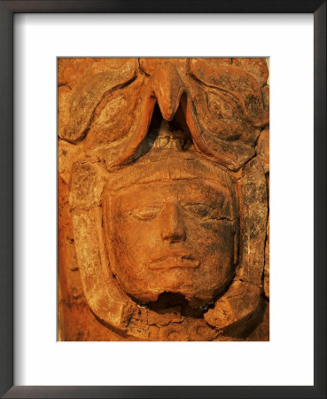 Mayan Funerary Urn, Popol Vuh Museum, Guatemala City, Guatemala, Central America by Upperhall Pricing Limited Edition Print image
