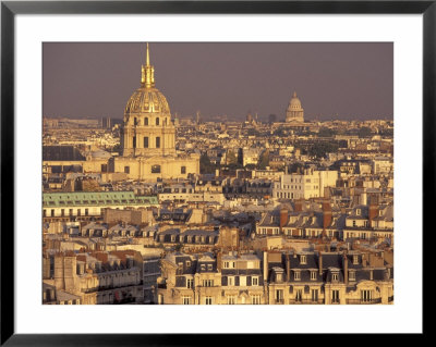 Les Invalides And Panthenon, Paris, France by David Barnes Pricing Limited Edition Print image
