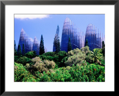Tjibaou Arts And Cultural Centre, Noumea, South Province, New Caledonia by Peter Hendrie Pricing Limited Edition Print image