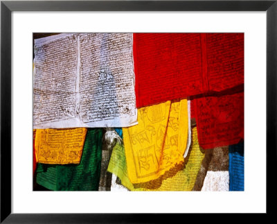 Prayer Flags, Jokhang Temple, Lhasa, Tibet, China by Anthony Plummer Pricing Limited Edition Print image