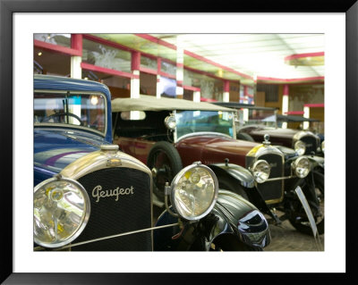 Peugeot Car Museum, Montbeliard, Sochaux, Jura, Doubs, France by Walter Bibikow Pricing Limited Edition Print image