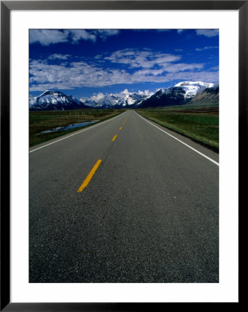 Road In Waterton Lakes National Park, Rocky Mountains, Waterton Lakes National Park, Canada by Rick Rudnicki Pricing Limited Edition Print image