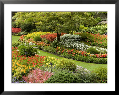 Butchart Gardens In Bloom by Tim Laman Pricing Limited Edition Print image