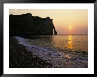 Falaise D'aval, Etretat, Cote D'albatre, Seine-Maritime, Haute Normandie (Normandy), France by David Hughes Pricing Limited Edition Print image