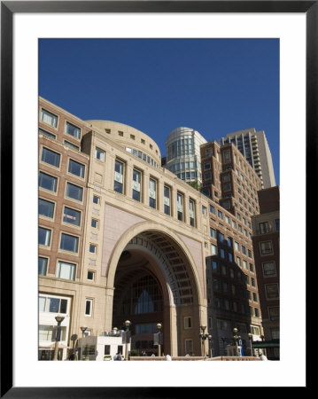 Rowes Wharf By The Waterfront, Boston, Massachusetts, New England, Usa by Amanda Hall Pricing Limited Edition Print image