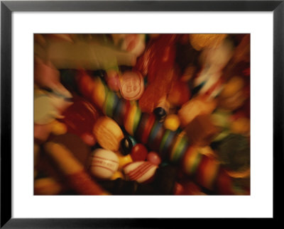 A Time Exposure Makes A Sweet Blur Of Colorful Dime Store Candy by Stephen St. John Pricing Limited Edition Print image