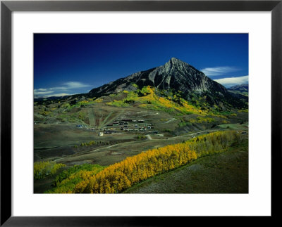 Aerial Of Mt. Crested Butte In The Rocky Mountains, Crested Butte, Usa by Jim Wark Pricing Limited Edition Print image