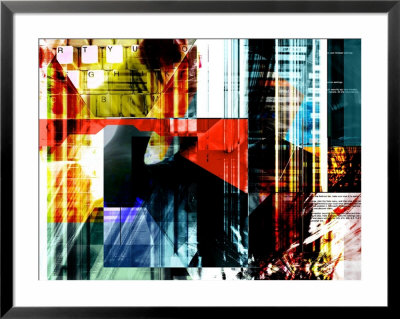 Abstract Computer And Keyboard Images by Paul Cooklin Pricing Limited Edition Print image