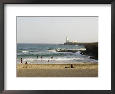 Beach, Praia, Santiago, Cape Verde Islands, Africa by R H Productions Pricing Limited Edition Print image