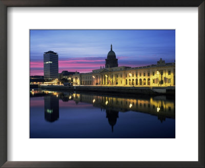 The Custom House, Dublin, Co. Dublin, Eire (Republic Of Ireland) by Roy Rainford Pricing Limited Edition Print image
