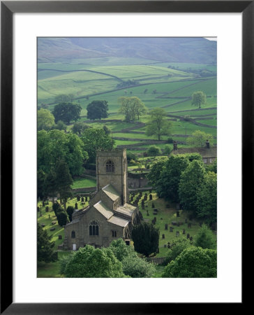 Burnsall Village, Wharfedale, Yorkshire, England, United Kingdom by Adam Woolfitt Pricing Limited Edition Print image