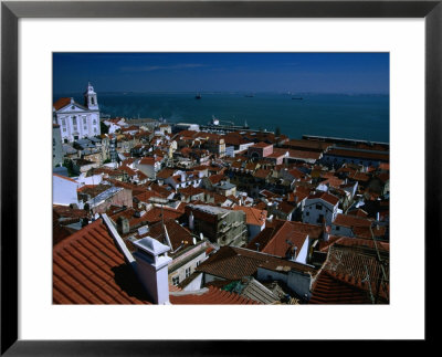 Alfama District From Largo Das Portas Do Sol, Castelo, Lisbon, Portugal by Anders Blomqvist Pricing Limited Edition Print image