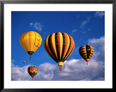 Several Hot Air Balloons In Flight by Jean-Michel Bertrand Pricing Limited Edition Print image