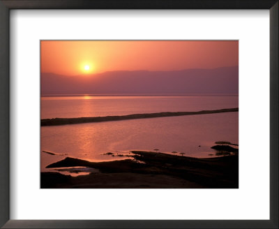 Sunrise Over Dead Sea, Dead Sea, Israel by Nik Wheeler Pricing Limited Edition Print image
