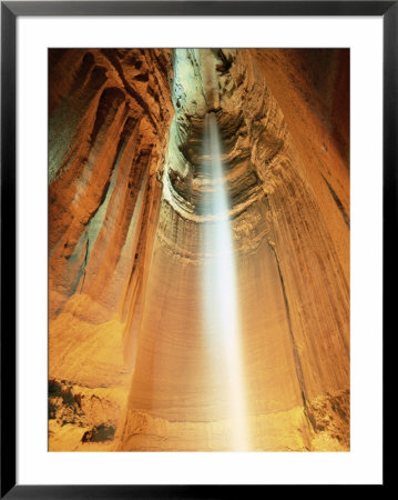 Ruby Falls, 145 Foot Waterfall Deep Inside Lookout Mountain, Chattanooga, Tennessee, Usa by Gavin Hellier Pricing Limited Edition Print image