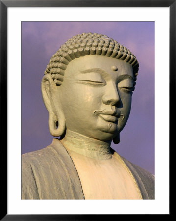 Detail Of Buddha Statue At Lahaina Jodo Mission, Lahaina, Maui, Hawaii, Usa by Karl Lehmann Pricing Limited Edition Print image