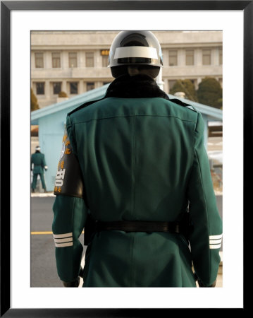 South Korean Rok Guard, Dmz, Demilitarized Zone, Seoul, South Korea by Anthony Plummer Pricing Limited Edition Print image
