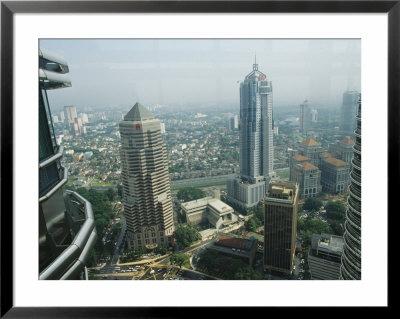 A View From The Petronas Towers Across The City Of Kuala Lumpur by Eightfish Pricing Limited Edition Print image