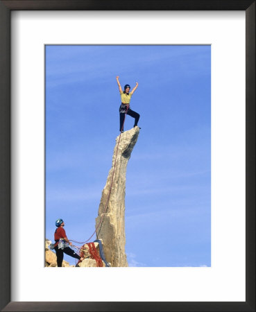 Rock Climbers, Joshua Tree, Ca by Greg Epperson Pricing Limited Edition Print image