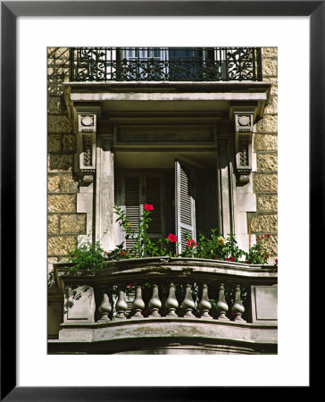 Balcony, Nice, France by Charles Sleicher Pricing Limited Edition Print image
