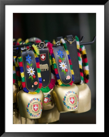 Swiss Bells Souvenirs, Grindelwald, Bern, Switzerland by Walter Bibikow Pricing Limited Edition Print image