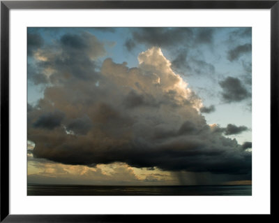 Storm Cloud Drifting Over The Caribbean Sea by Todd Gipstein Pricing Limited Edition Print image