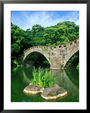 Spectacles Bridge, Isahaya, Nagasaki, Japan by Rob Tilley Pricing Limited Edition Print image