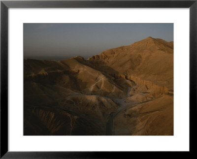 Aerial View Of The Valley Of The Kings, Egypt by Kenneth Garrett Pricing Limited Edition Print image