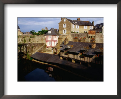 Old Wash-Houses Or Vieux Lavoirs, Vannes, Brittany, France by Diana Mayfield Pricing Limited Edition Print image
