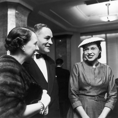 Rosa Parks, Ralph Bunche And His Wife Ruth Harris by Rosa Parks Pricing Limited Edition Print image