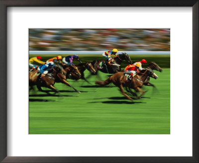 Horse Racing, Australia by Peter Walton Pricing Limited Edition Print image