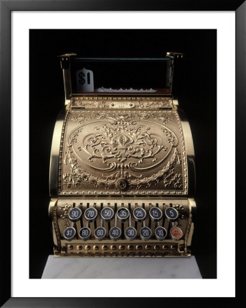 Antique Cash Register by Howard Sokol Pricing Limited Edition Print image