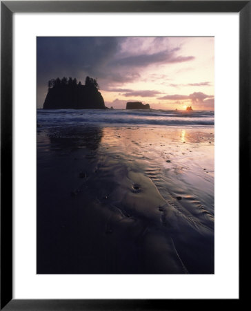 Beach At Sunset, La Push, Wa by Jim Corwin Pricing Limited Edition Print image