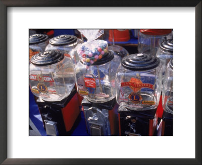 Old Bubble Gum Machines For Sale Outdoors by Tamarra Richards Pricing Limited Edition Print image