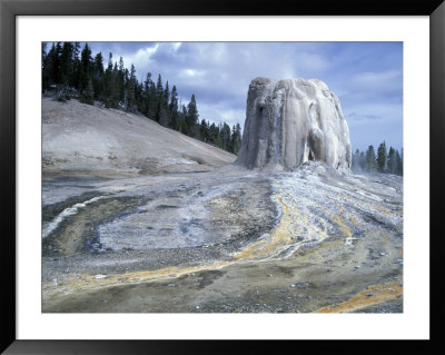 Cone And Runoff Channels Of Lone Star Geyser, Yellowstone National Park, Wyoming, Usa by Scott T. Smith Pricing Limited Edition Print image