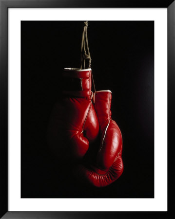 Hanging Boxing Gloves by Ernie Friedlander Pricing Limited Edition Print image