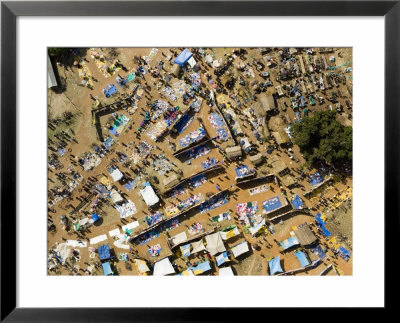 Active Weekly Market Subdivided By Specialized Goods And Services, Tanzania by Michael Fay Pricing Limited Edition Print image