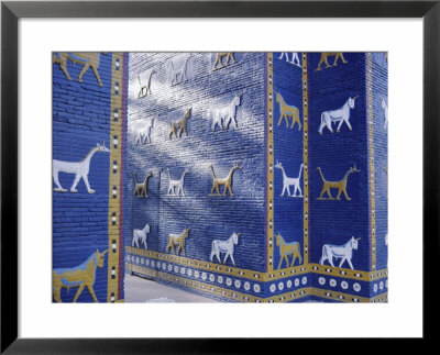 The Reconstructed Ishtar Gate, Babylon, Iraq, Middle East by J P De Manne Pricing Limited Edition Print image