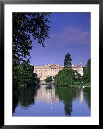 Buckingham Palace And St. James Park, London, England by Doug Pearson Pricing Limited Edition Print image