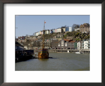 Harbour View To Hotwells With Replica Sailing Ship The Matthew, Bristol, England by Rob Cousins Pricing Limited Edition Print image