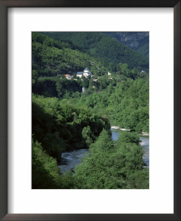 Moraca Monastery, Founded In 1252, And Svetigora (Holy Mountain) Waterfall, Montenegro by Richard Ashworth Pricing Limited Edition Print image