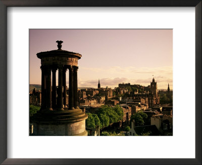 Stewart Memorial And City, Edinburgh, Lothian, Scotland, United Kingdom by Neale Clarke Pricing Limited Edition Print image