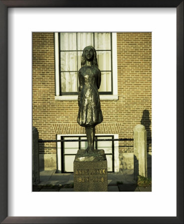 Statue Of Anne Frank, Amsterdam by Christopher Rennie Pricing Limited Edition Print image